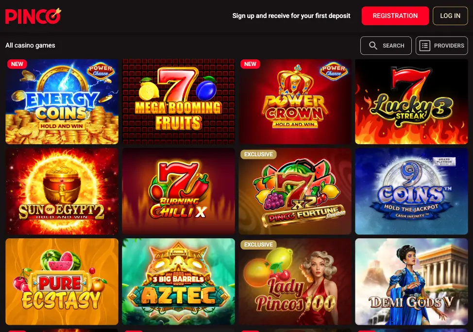 pinco slots